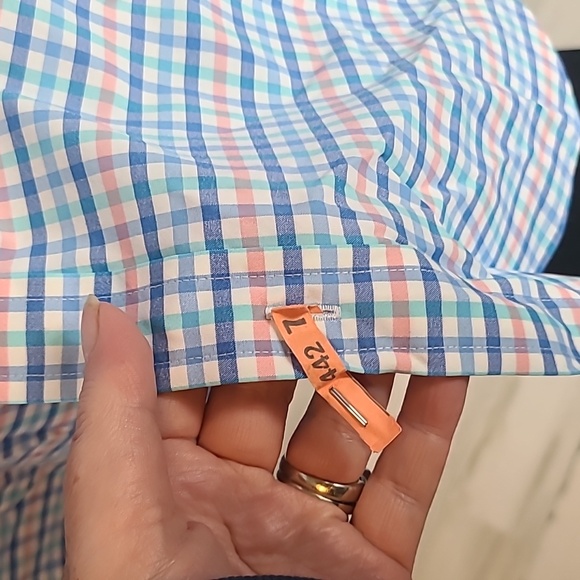 Vineyard vines classic Fit Tucker Shirt Size Med - Picture 5 of 6